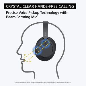 Sony WH-C720N With Official 1 Year Warranty Noise Canceling Wireless Headphones Bluetooth Over The Ear Headset with Microphone and Alexa Built-in - Black - INOVI - Image 6