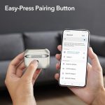 AirPods Pro 2 (2022) Orbit Hybrid Case by ESR Magsafe Ready - Natural Titanium - Image 2