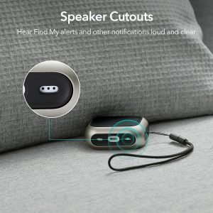 AirPods Pro 2 (2022) Orbit Hybrid Case by ESR Magsafe Ready - Natural Titanium - Image 4