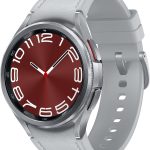 Samsung Galaxy Watch 6 Classic 43mm Smartwatch with Rotating Bezel Fitness Tracker Advanced Sleep Coaching Heart Monitor - Silver