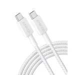 Anker 322 NYLON USB - C To USB - C Cable 60W 3ft - White - A81F5H21 - OP