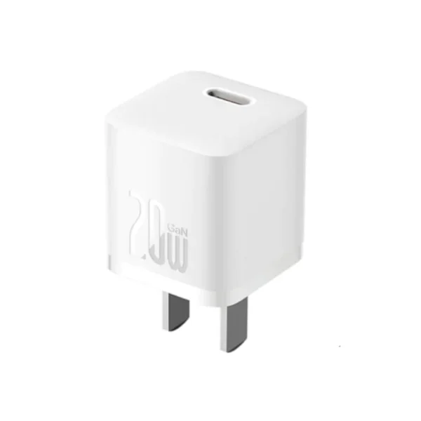 Baseus GaN5 Fast Charger 1C 20W CN Mini - White - Image 2