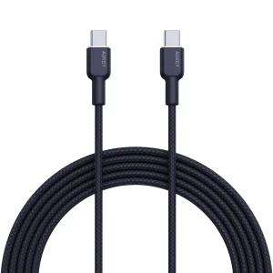 Aukey Circlet 60w 1M Nylon Braided Usb-C to Usb C Cable - CB-NCC1