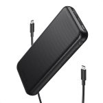 Choetech 10000mAh PD 18W + QC 18W Power Bank with 0.5m Type C to C Cable - Black - B627 - GC