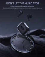 Aukey Move Air True Wireless Earbuds with 13mm Driver 20-hour Battery Life Bluetooth 5.3 chipset - EP-M2 - Black - Image 10