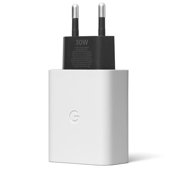 Google-30W-USB-C-Power-Adapter-price-in-pakistan-eezepc-1 Google 30W USB-C Charger for Google Pixel 8 Pro, Pixel 8, Pixel 7 Pro, Pixel 7, Pixel 6a, 6 Pro, 6, 5a, 5, Pixel Fold - White - Image 2