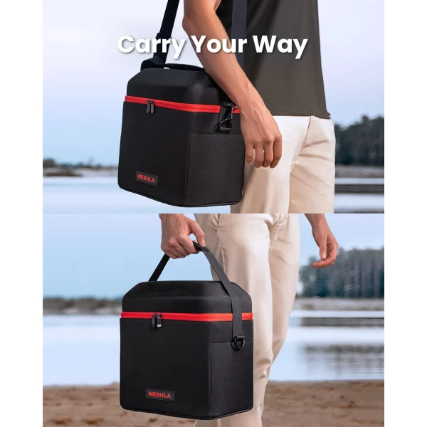 PC-5-1-23 Nebula Cosmos Laser Travel Case Bag - Black - D0717011 - Image 2