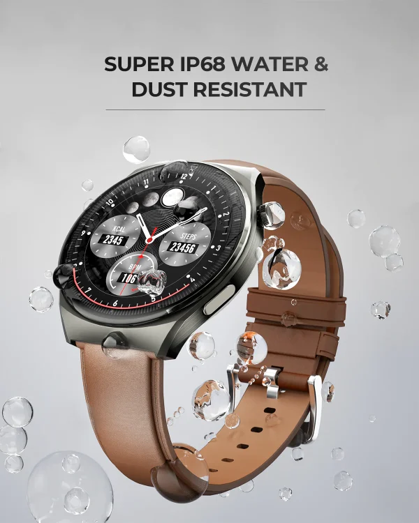 SW-2U_1_1024x1024@2x Aukey Smart Watch 2 Ultra with Super Sharp 1.43- inch AMOLED display with AOD supports Wireless Charging IPX6 Water & Dust Resistance - SW-2U - Image 10