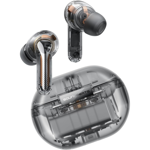 SoundPEATS Capsule3 Pro Hi-Res Headphones with LDAC Hybrid Active Noise Cancellation Earphones with 6 Mics for Calls Wireless Earbuds