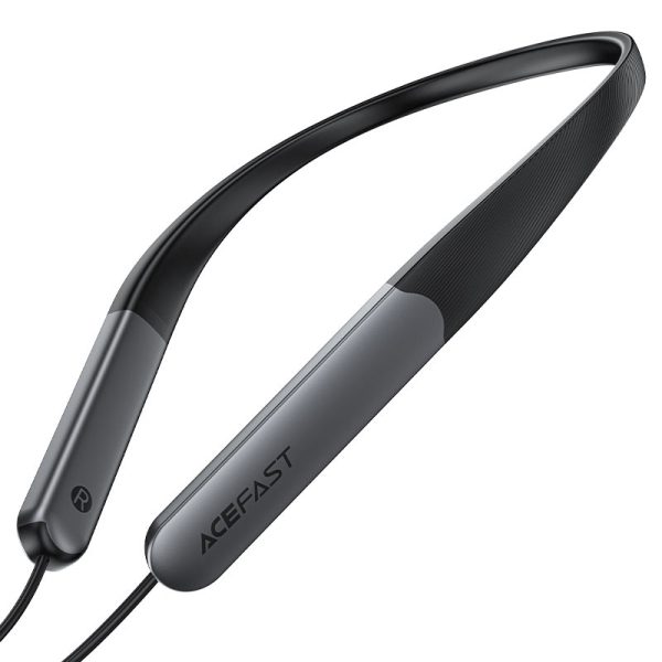 Acefast N1 Neck Hanging Bluetooth Earphones - Black - Image 4