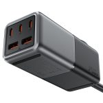 Acefast Z2 PD75W GaN 3*USB-C+2*USB-A Desktop Charging Adapter EU - Black - Image 4
