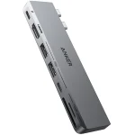 Anker 547 Type-C Hub 7 In 2 For Macbook - Black - A8354HA1