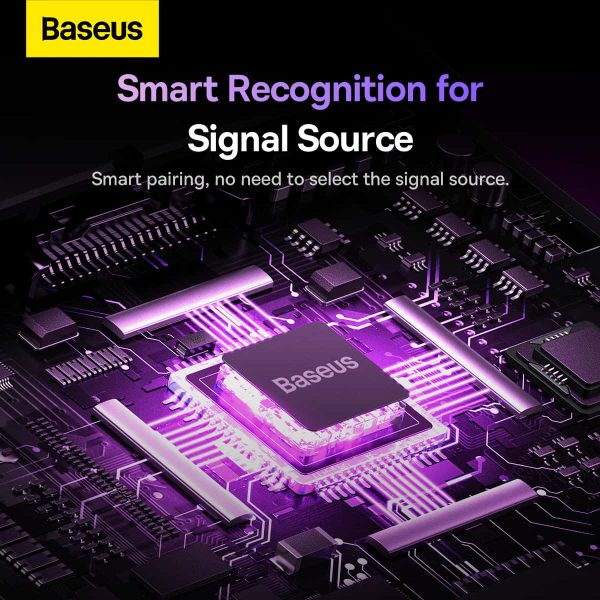 Baseus AirJoy Series 2-in-1 Bidirectional HDMI Switch - Black - Image 6