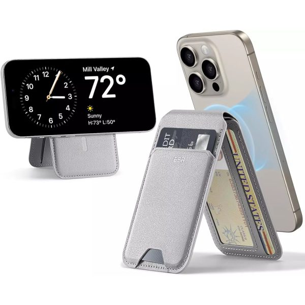 esr magsafe magnetic wallet stand natural titanium best price in pakistan esr magsafe magnetic wallet stand natural titanium best price in pakistan
