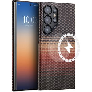 galaxy s24 ultra pitaka magez case best price in pakistan sunset