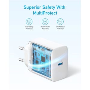 Anker Select Charger 20W UK - A2347K21 - White - OP - Image 3