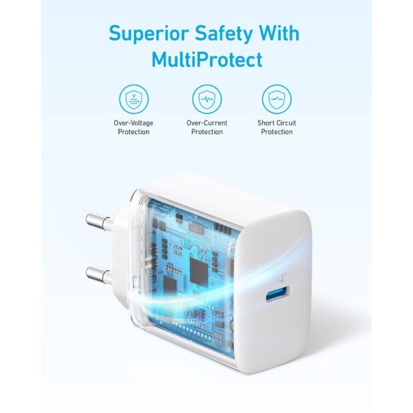 Anker Select Charger 20W EU - A2347L21 - White - OP - Image 3