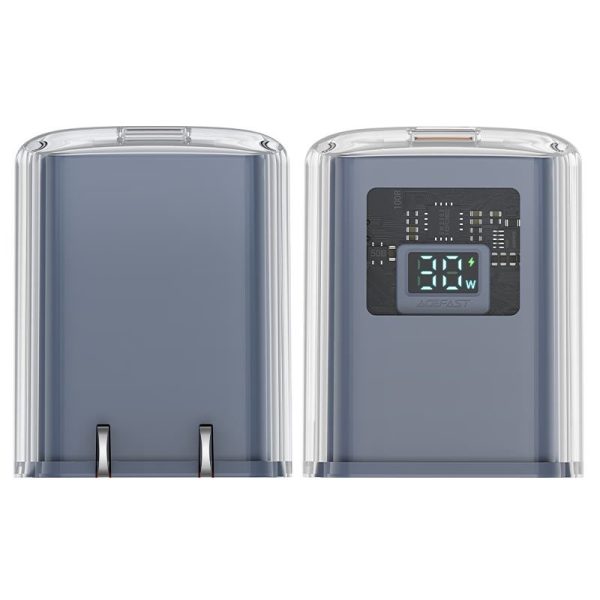 Acefast A55 Sparkling Series PD30W GaN USB-C charger US - Black - Image 2