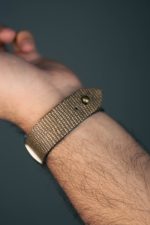 Waji's Apple Watch Strap - Pure Lizard Leather Strap 41 mm / 40 mm / 39 mm / 38 mm - Russet -    	 AMT-RUSS-AWS-01 - Image 4