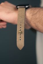 Waji's Apple Watch Strap - Pure Lizard Leather Strap 41 mm / 40 mm / 39 mm / 38 mm - Russet -    	 AMT-RUSS-AWS-01 - Image 3