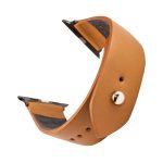 Waji's Apple Watch Strap - Pure Leather Strap 41 mm / 40 mm / 39 mm / 38 mm - Bronze - AMT-BRNZ-AWS-01