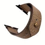 Waji's Apple Watch Strap - Pure Lizard Leather Strap 49 mm / 46 mm / 45 mm / 44 mm / 42 mm - Russet - AMT-RUSS-AWS-02