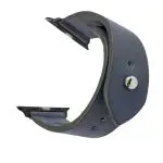 Waji's Apple Watch Strap - Pure Leather Strap 41 mm / 40 mm / 39 mm / 38 mm - Gray - AMT-GRAY-AWS-01