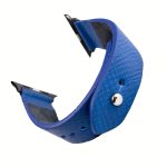 Waji'sApple Watch Strap - Pure Leather Strap 41 mm / 40 mm / 39 mm / 38 mm - Cobalt Blue - AMT-CBLU-AWS-01