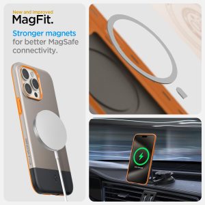 Apple iPhone 15 Pro Max Style Armor MFit Case by Spigen - Alpine Gold - ACS06611 - Image 5
