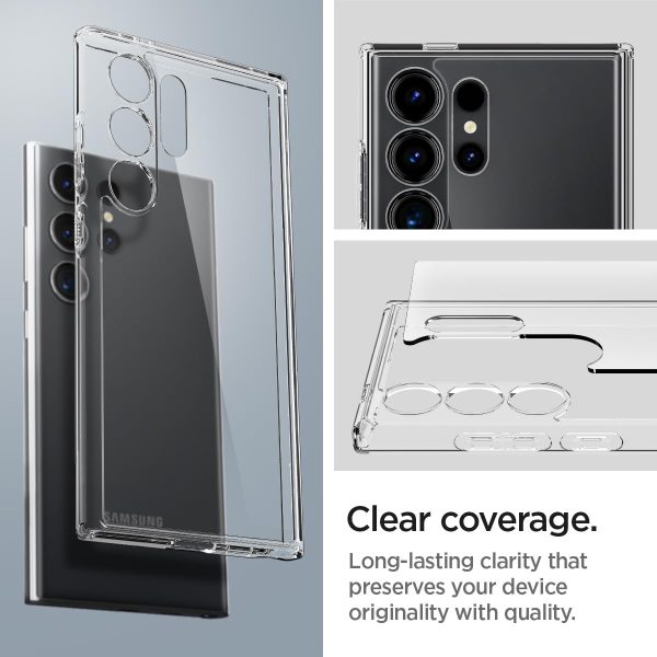 UItra Hybrid Case By Spigen Galaxy S24 Ultra - ACS07292 - Clear - Image 5