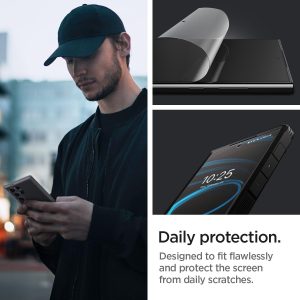 Galaxy S24 Ultra Neo Flex HD Protector By Spigen 2 Pack - AFL07494 - Clear - Image 5