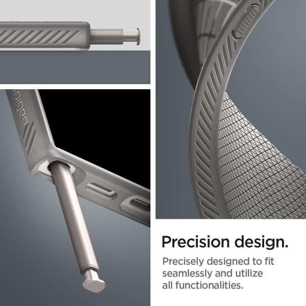 Galaxy S24 Ultra Liquid Air Case By Spigen - ACS07448 - Marble Gray - Image 3