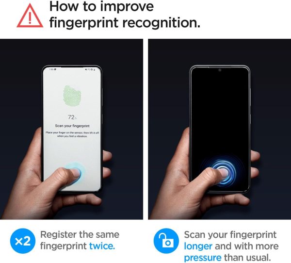 Spigen GLAStR EZ FIT HD for Samsung Galaxy S24 Screen Protector Premium Tempered Glass Case Friendly - 2 PACK - AGL07440 - Image 4