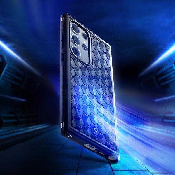 61M3lnvslqL._AC_SL1200_ Galaxy S24 Ultra Cryo Armor Case By Spigen - ACS07290 - Cryo Blue - Image 7