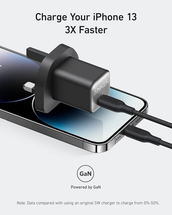 Anker 511 USB-C Charger Nano 3 30W UK - Black - A2147K11 - OP - Image 3