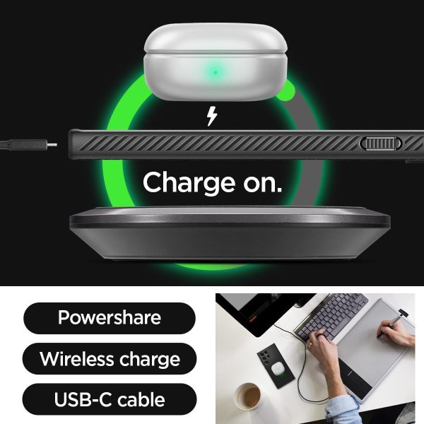 Galaxy S24 Ultra Liquid Air Case By Spigen - ACS07287 - Matte Black - Image 2