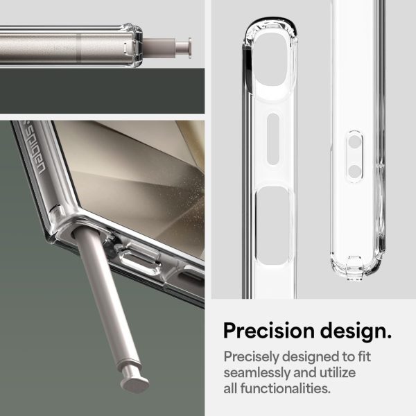 UItra Hybrid Case By Spigen Galaxy S24 Ultra - ACS07547 - Clear Digital Camo - Image 3