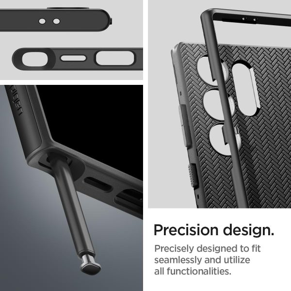 Galaxy S24 Ultra Neo Hybrid Case By Spigen - ACS07304 - Black - Image 3