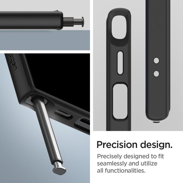 UItra Hybrid Case By Spigen Galaxy S24 Ultra - ACS07295 - Black - Image 3
