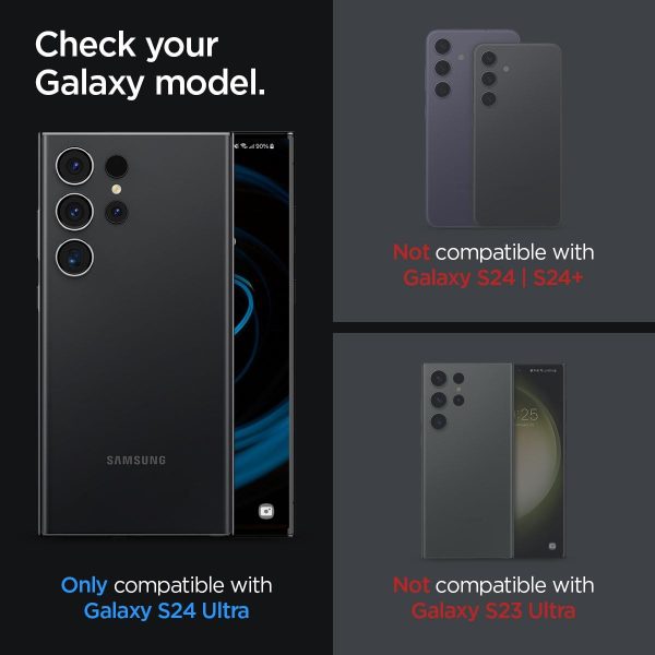 Galaxy S24 Ultra Neo Flex HD Protector By Spigen 2 Pack - AFL07494 - Clear - Image 6