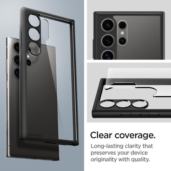 UItra Hybrid Case By Spigen Galaxy S24 Ultra - ACS07295 - Black - Image 5