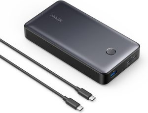 Anker 537 Powerbank Powercore 24K For Laptop - Black - A1379P11 - BIS