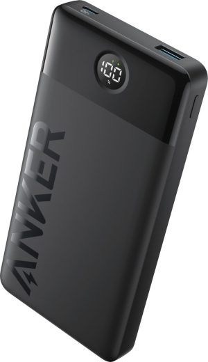 Anker Power Bank 10000mAh 12W 2 Port - Black - A1237H11