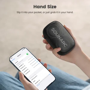 SOUNARC P1 Bluetooth speaker 5W Balanced Sound with Bluetooth 5.3 - Black - Image 7