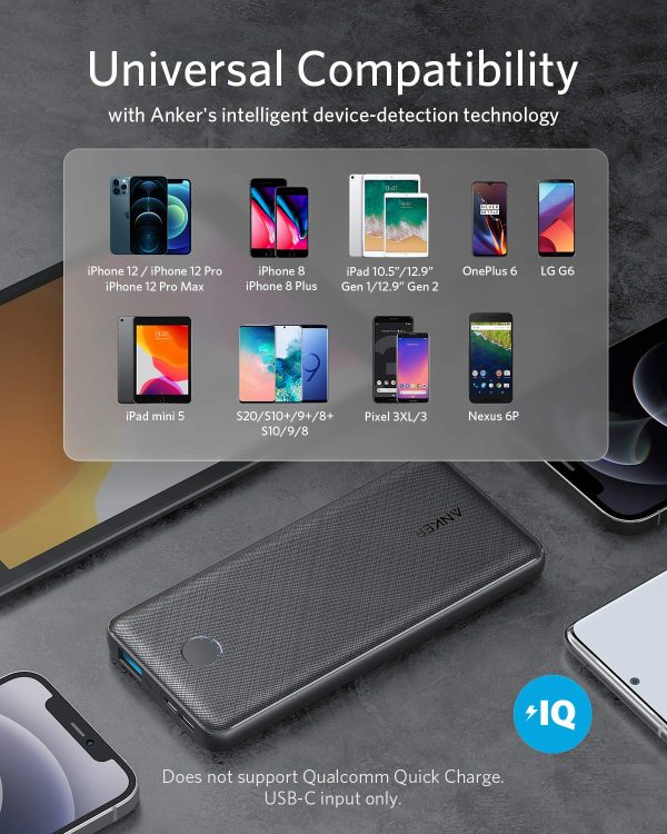 71H7PD4hTFL Anker Powercore Slim 10000mAh - Black - A1229016 - Image 6