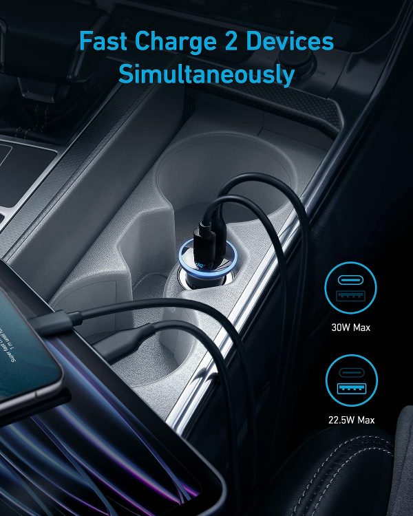 71+IXgxJpSL._AC_SL1500_ Anker 323 Car Charger 52.5W - Black - A2735G11 - OP - Image 5