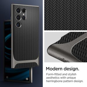 Galaxy S24 Ultra Neo Hybrid Case By Spigen - ACS07305 - Gunmetal - Image 5