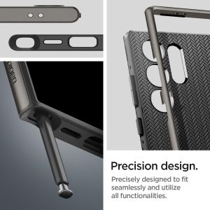 Galaxy S24 Ultra Neo Hybrid Case By Spigen - ACS07305 - Gunmetal - Image 3
