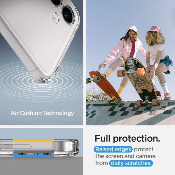 71+Sd-geS0L._AC_SL1200_ UItra Hybrid Case By Spigen Galaxy S24 - ACS07349 - Clear - Image 3