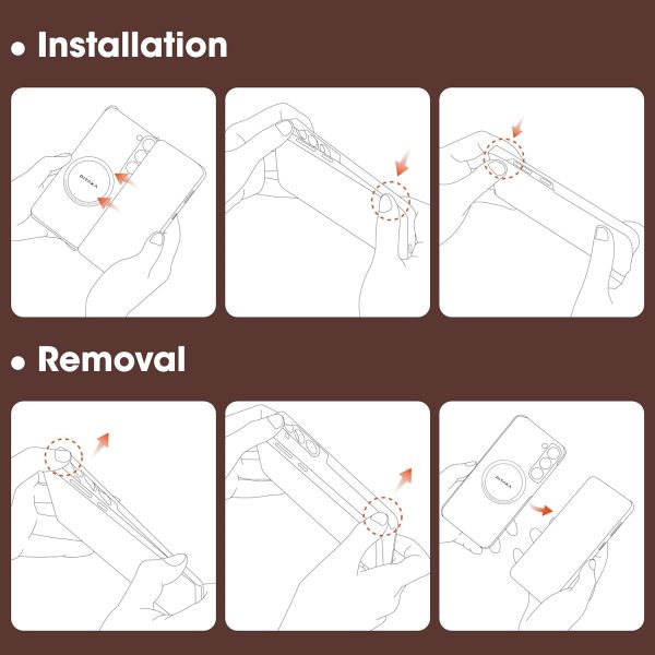 Galaxy S24 PITAKA MagEZ Case 5 Aramid Fiber Case - Sunset - Image 3